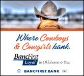 BancFirst Tall Sponsorship Banner